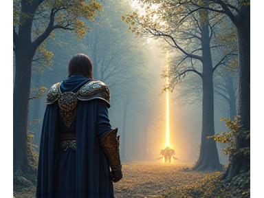 Fantastik bir dünyada, derinlemesine karakter modelleri ve karmaşık savaş sahneleri içeren detaylı bir RPG oyununun görüntüsü.