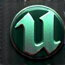Unreal Engine oyun motoru logosu.