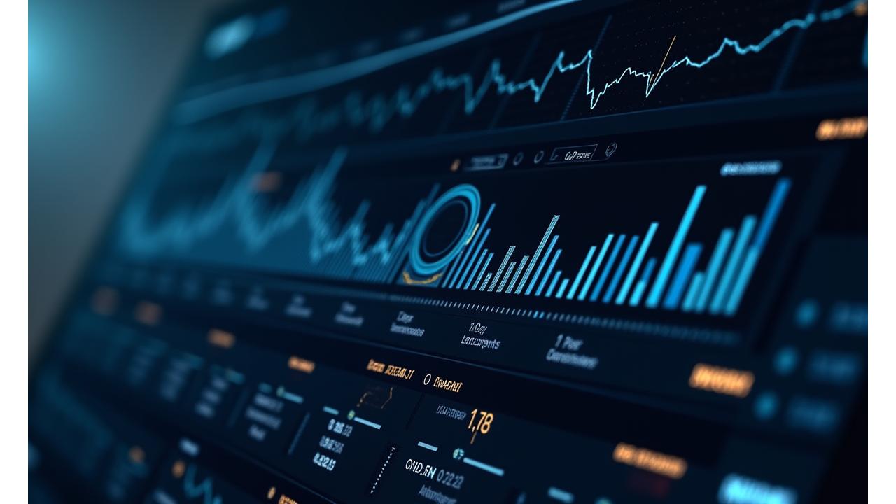 Oyun altyapısı için canlı performans verilerini gösteren bir kontrol paneli arayüzü